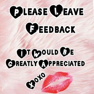 Please leave feedback❤